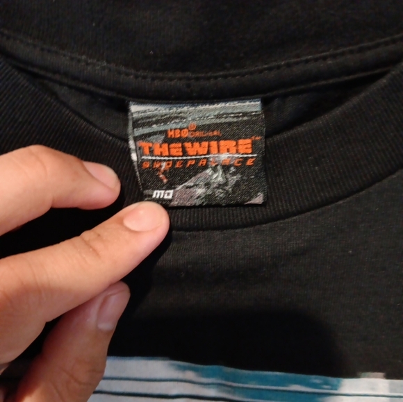 SP x The Wire Key Short SleeveMens Lifestyle Shirt SHOP PALANCE SEMI NEW SIZE L - Picture 3 of 5